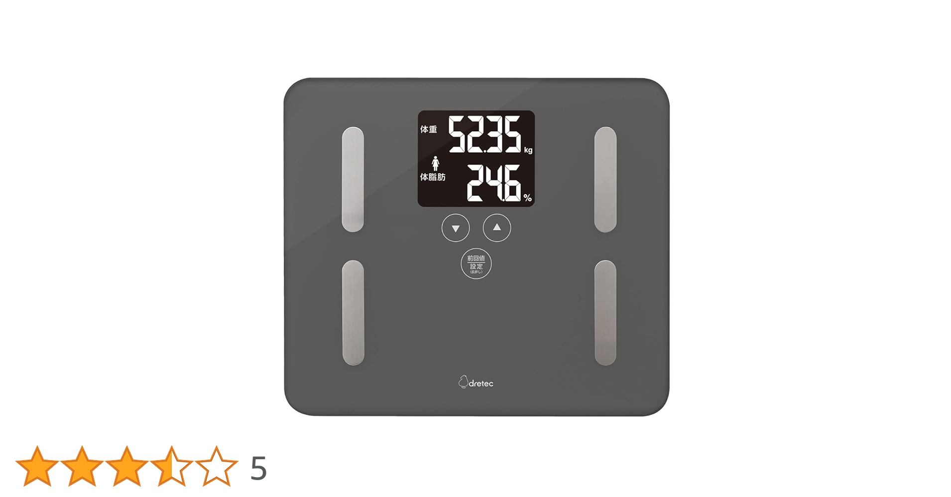 Rady#体重計 体重計 体組成計 薄型 IBCM-211-W ホワイト ｜ ミスターマックス